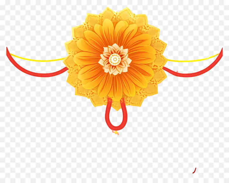 Raksha Bandhan，Flor Da Laranja PNG