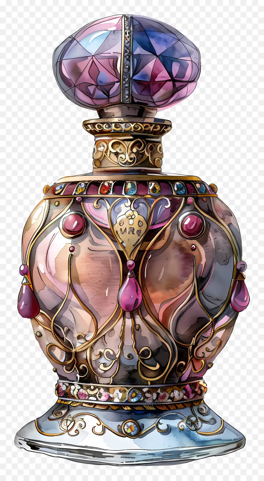 Garrafa Decorativa，Perfume PNG