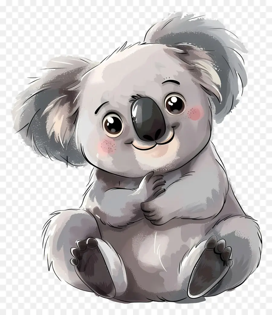 Koala，Cartoon PNG