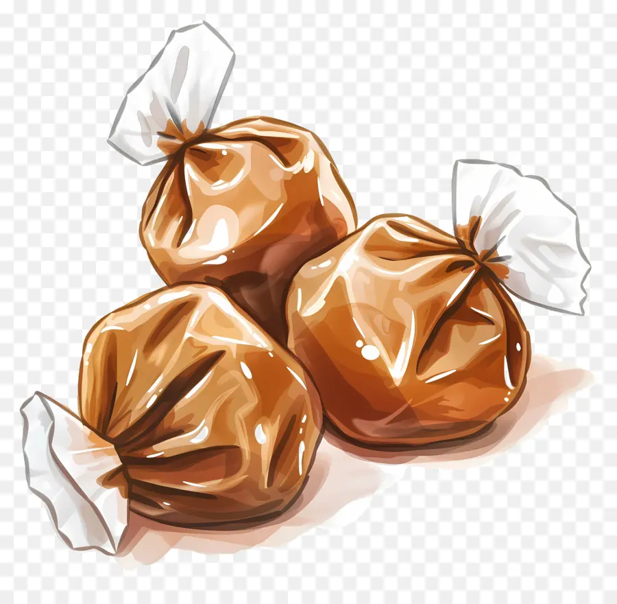 Doces De Caramelo，Doces PNG