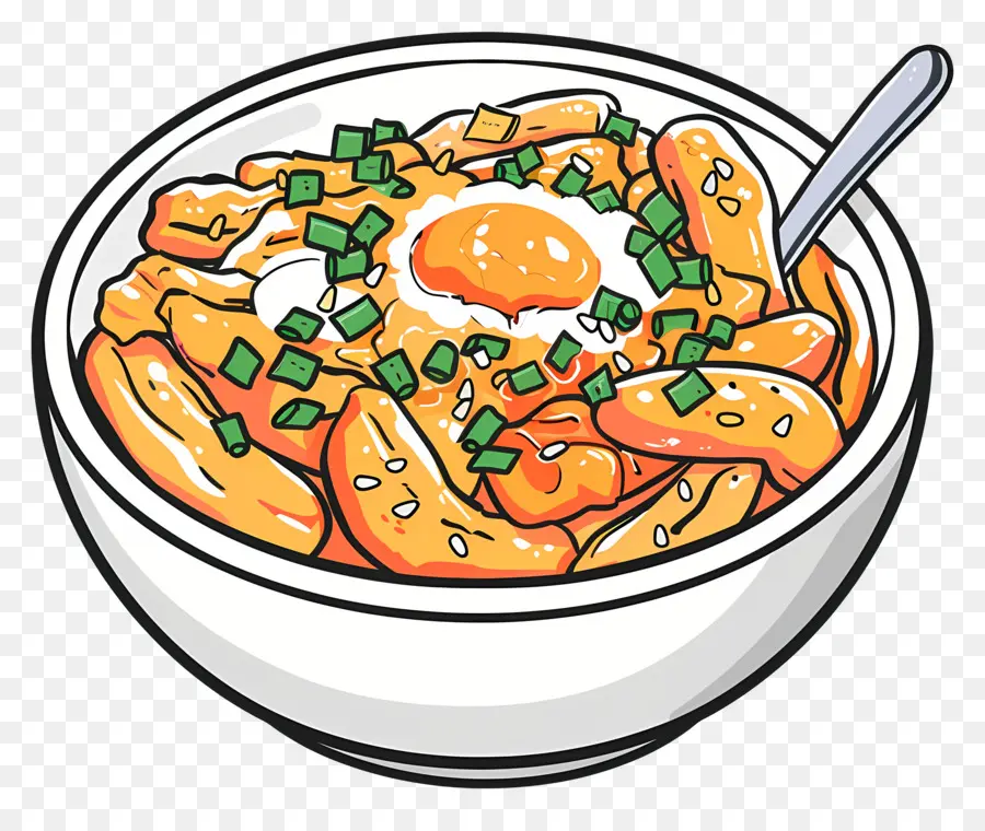 Tteokbokki Brega，Macarrões PNG