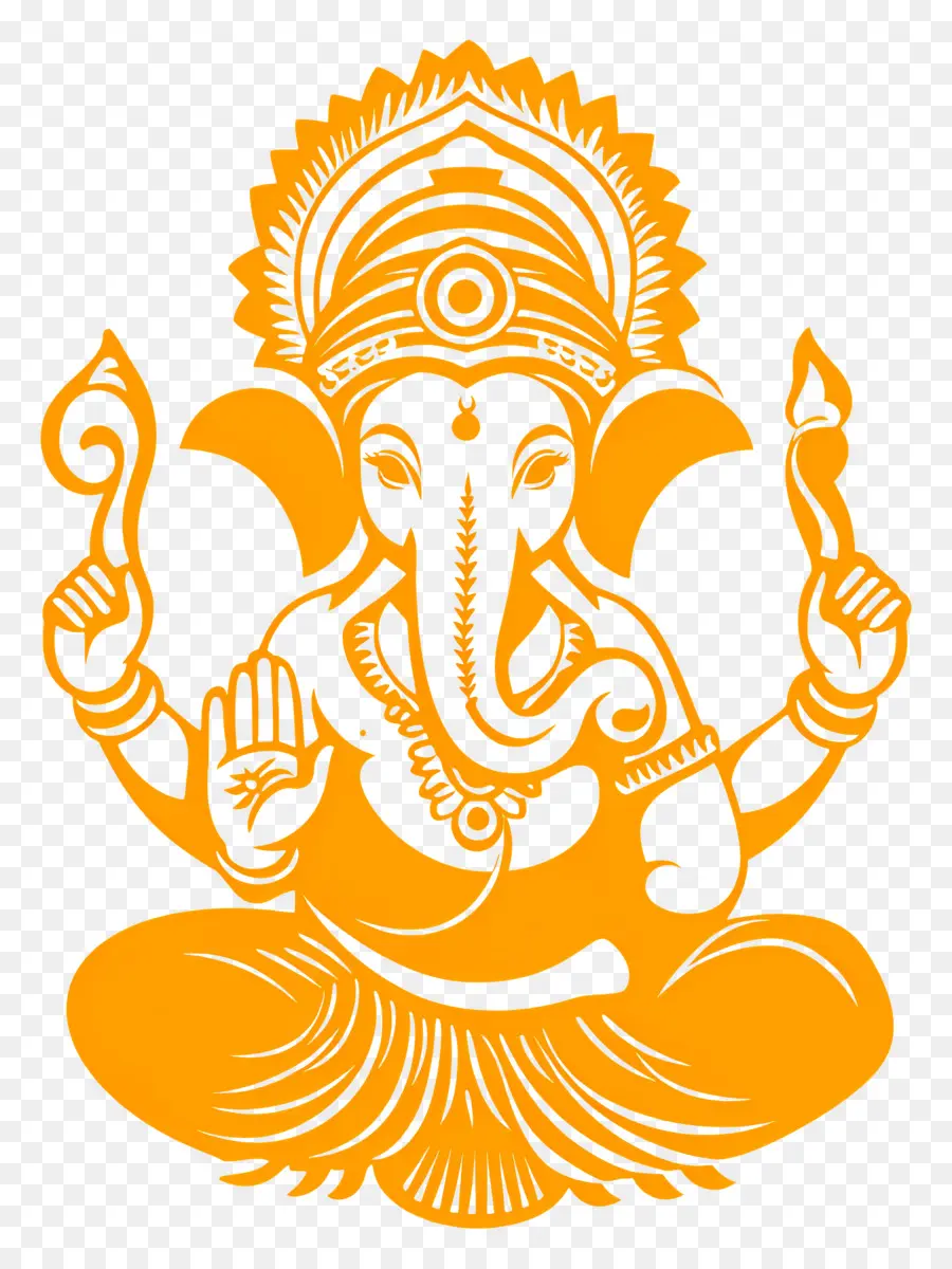 Ganesh Chaturthi，Senhor Ganesha PNG