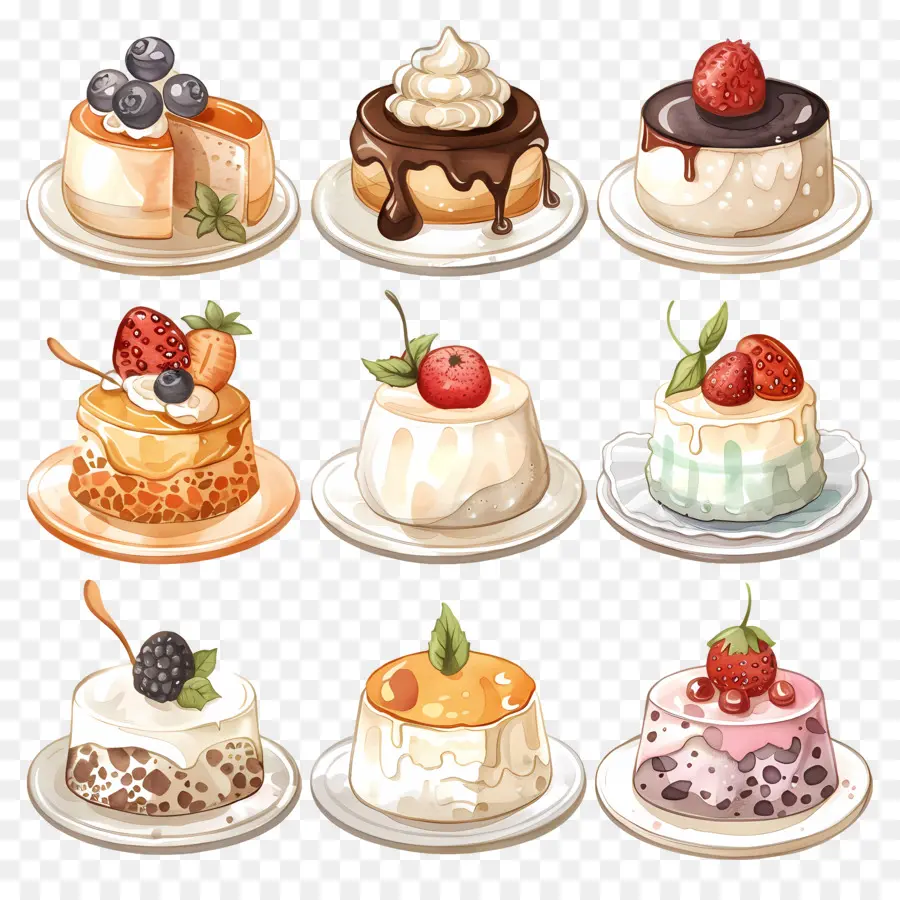 Puddings，Bolo PNG