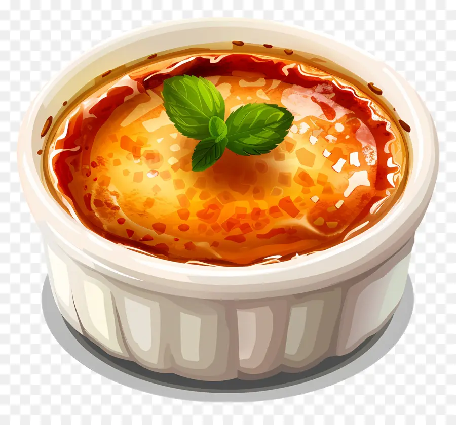 Crème Brûlée，Guisado De Frango PNG