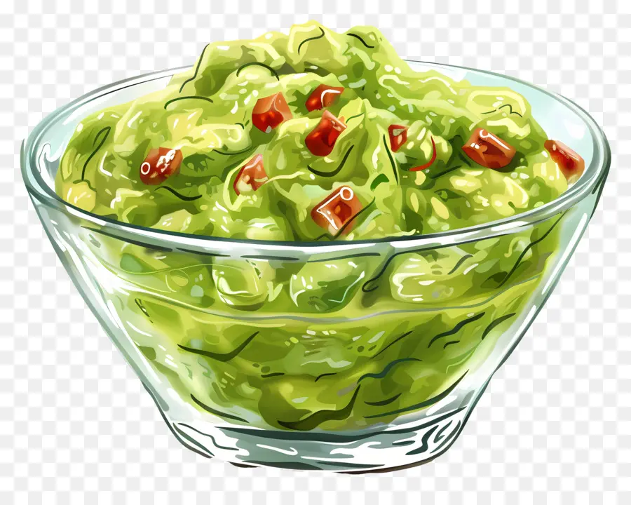 Tigela De Guacamole，Guacamole PNG