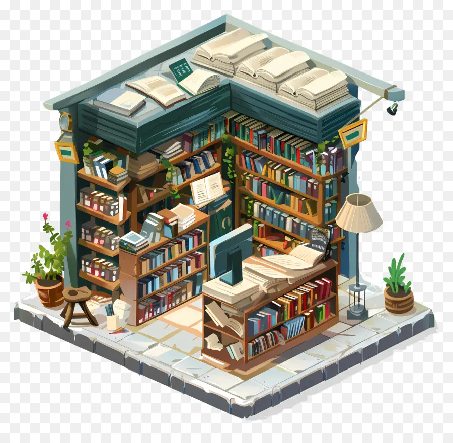 Livraria，Livros PNG