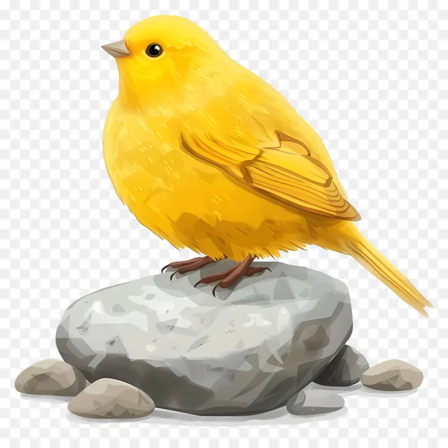 Pássaro Amarelo，Animal PNG