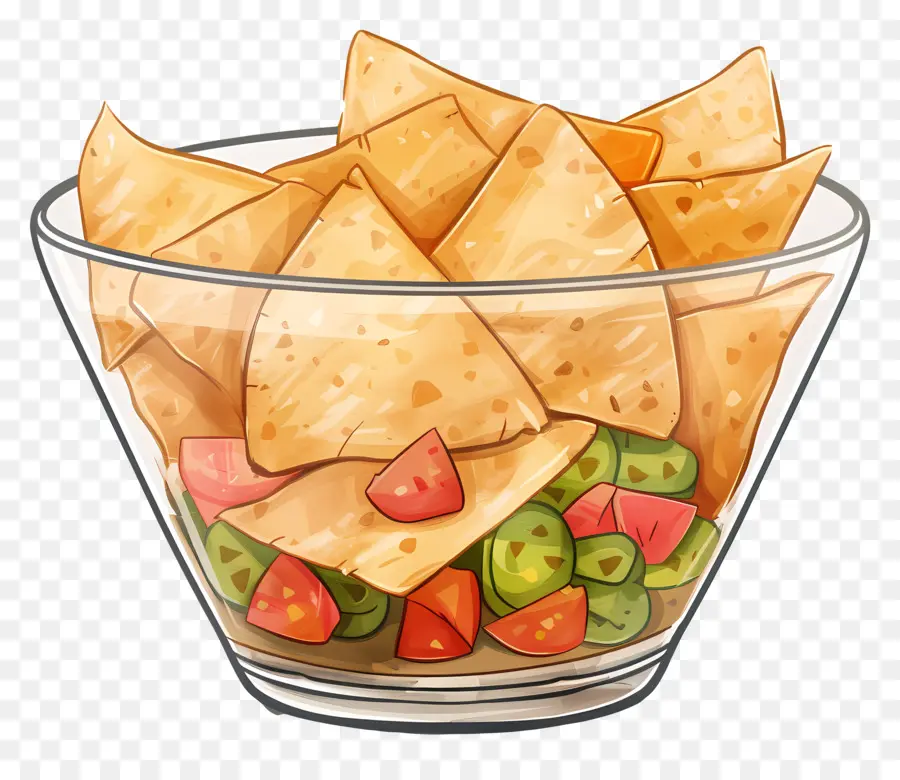 Nachos，Tigela PNG