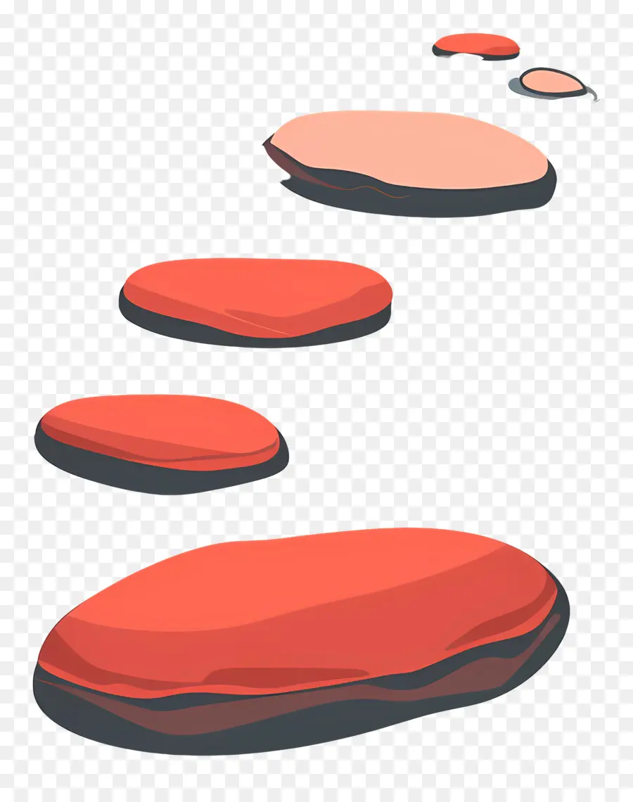 Trampolins Vermelhos，Caminho PNG