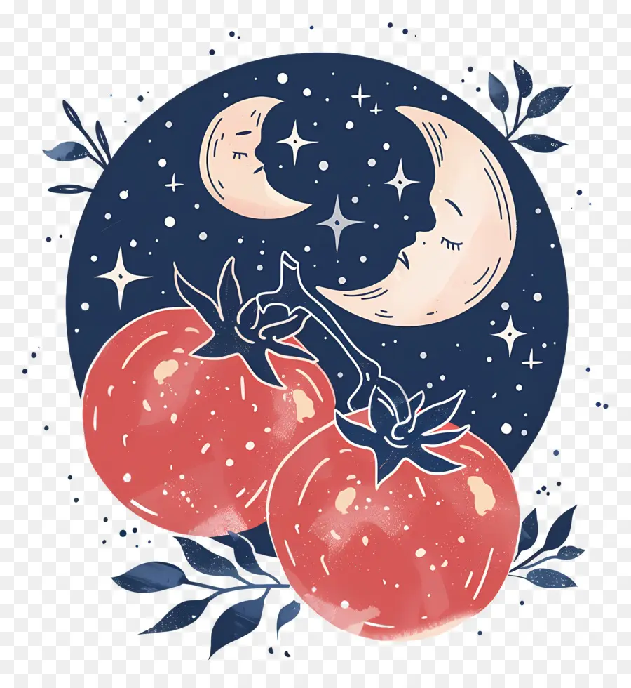 Tomates E Lua，Lua PNG