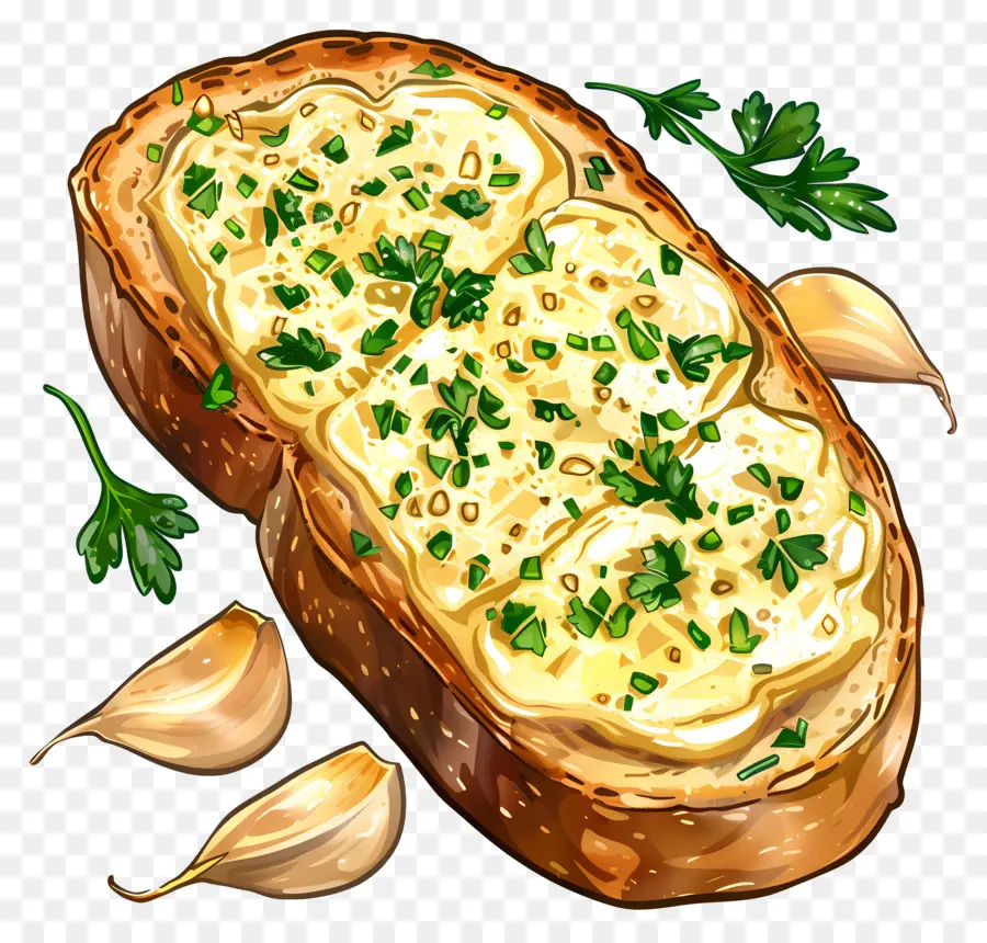 Pão De Alho，Brinde PNG