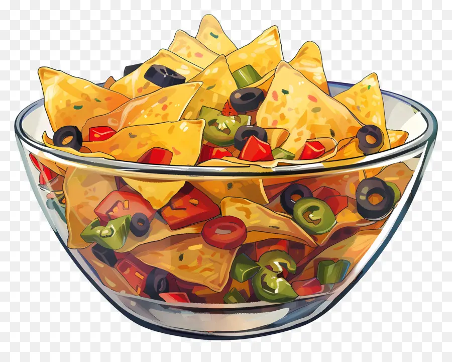 Nachos，Tigela PNG