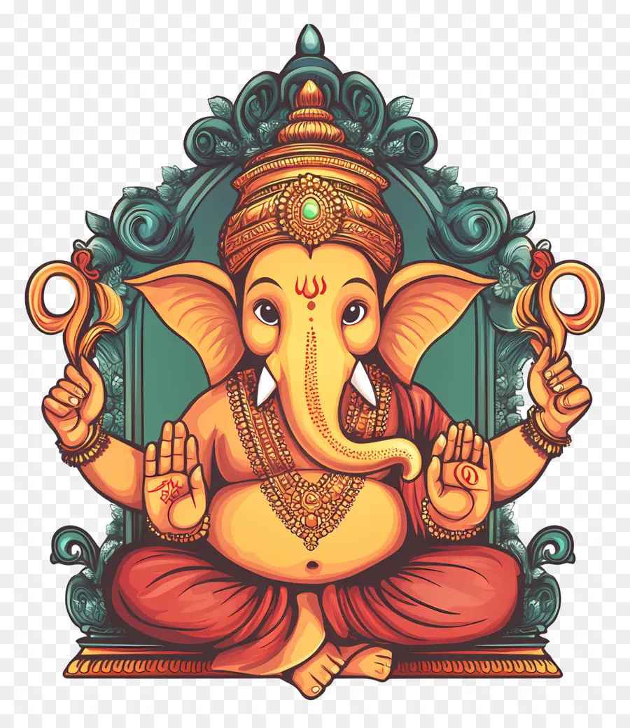 Ganesh Chaturthi，Mitologia Hindu PNG