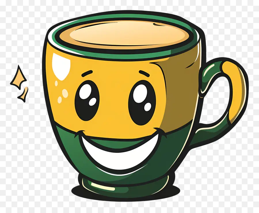 Cartoon Xícara De Café，Chá PNG