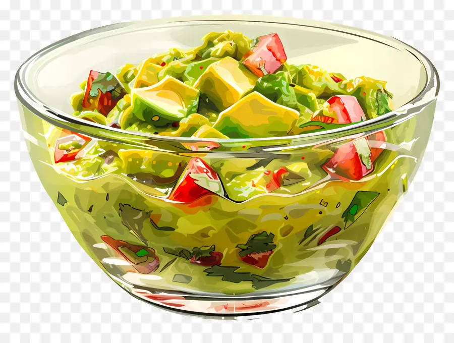 Tigela De Guacamole，Salsa PNG