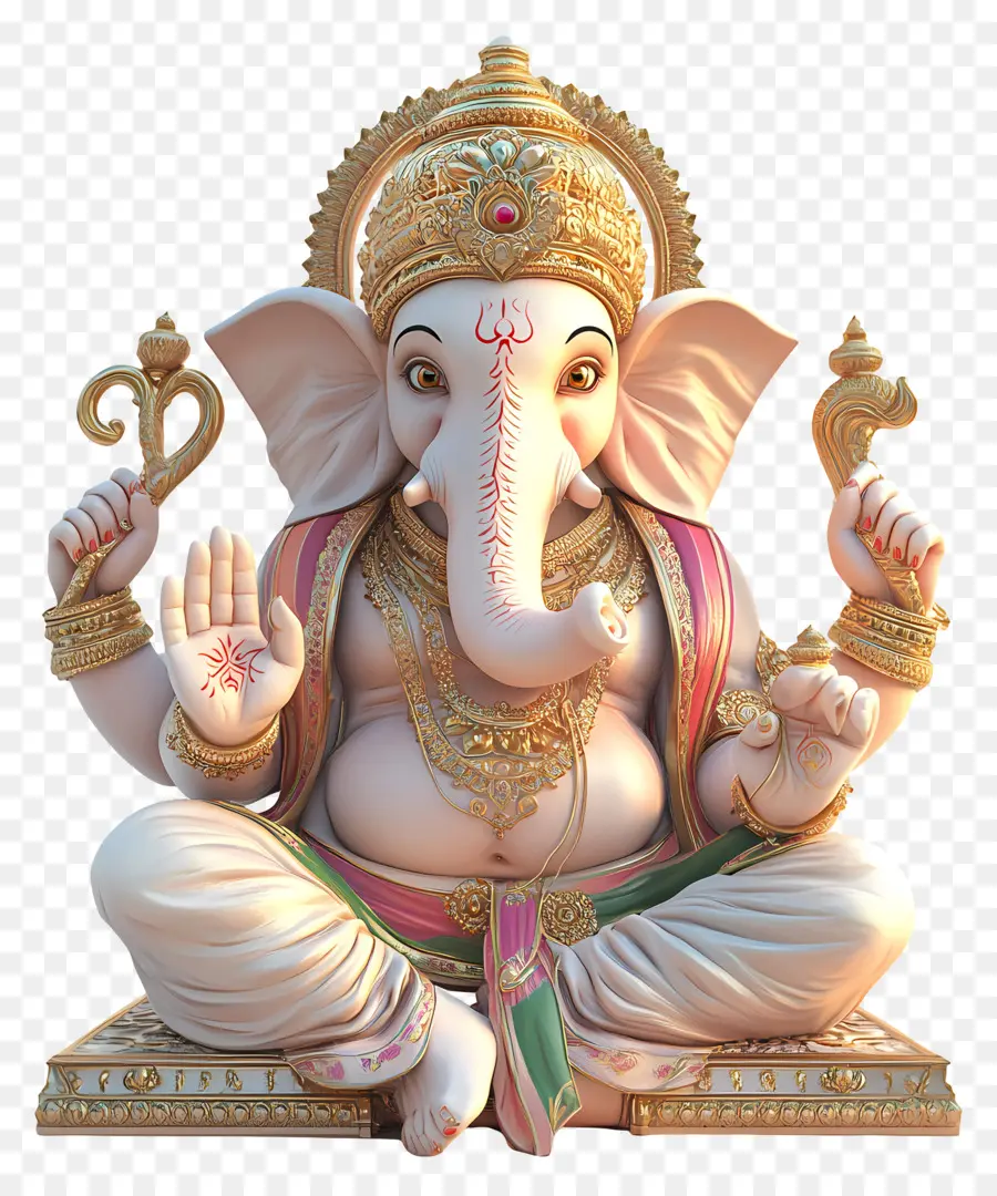 Ganesh Chaturthi，Senhor Ganesha PNG