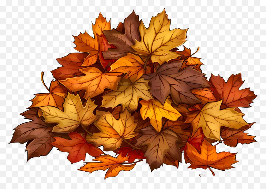 Folhas De Bordo，Autumn Leaves PNG