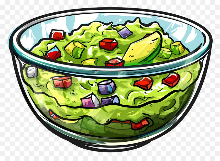 Tigela De Guacamole，Guacamole PNG