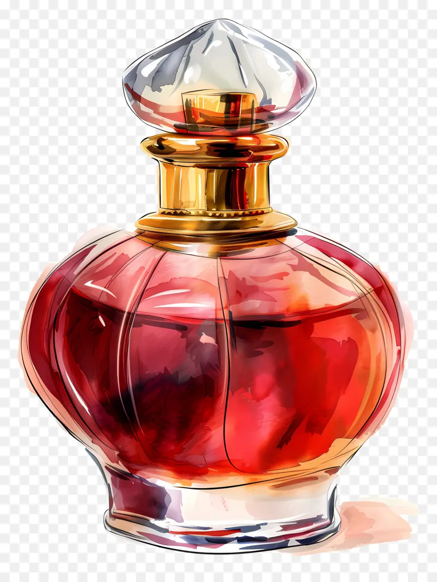 Frasco De Perfume，Pintura De Garrafa De Perfume PNG