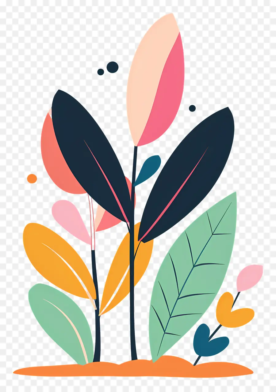 Plantas，Folhas PNG