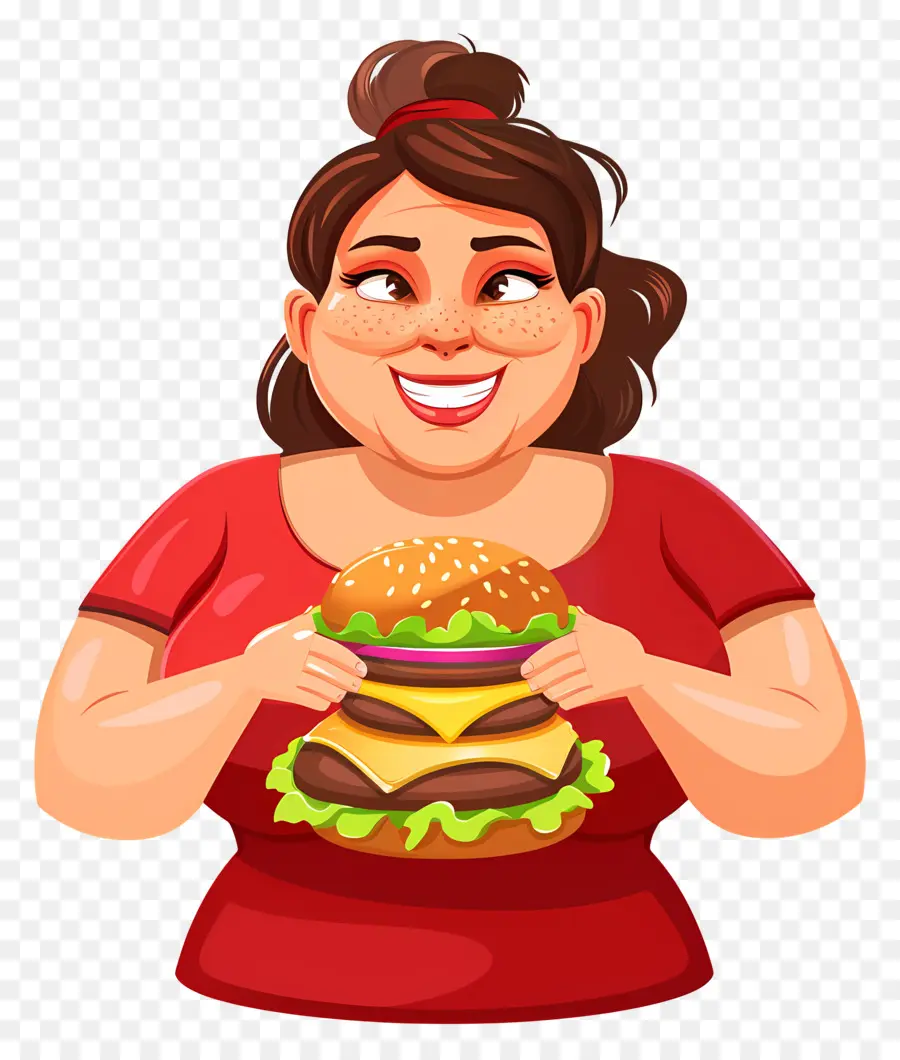 Mulher Gorda，O Excesso De Peso Mulher PNG