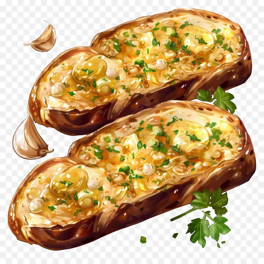 Pão De Alho，Alho PNG