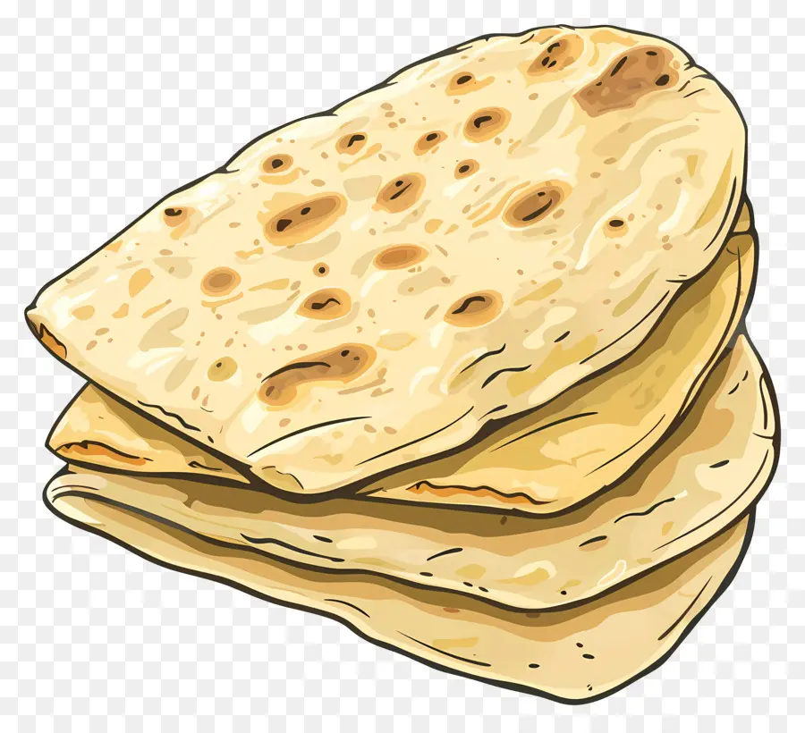 Pão Naan，Mini Pão PNG