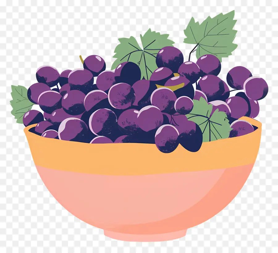 Tigela De Uvas，Uvas PNG