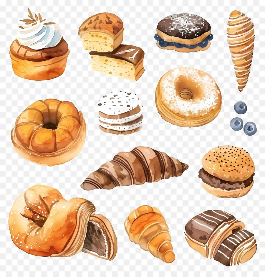 Doces，Sobremesas PNG