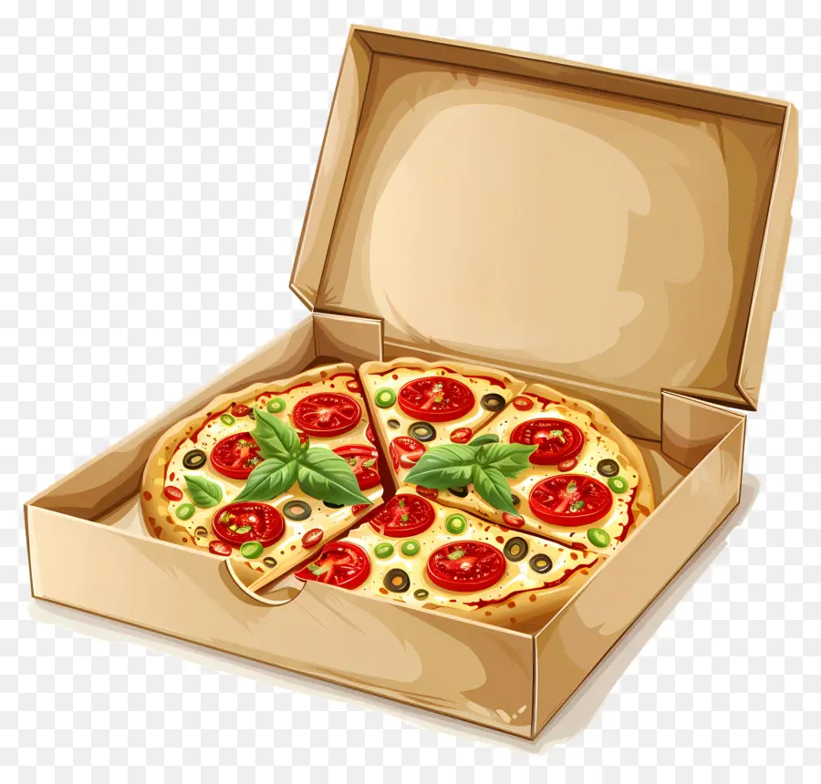 Pizza Na Caixa，Pizza PNG