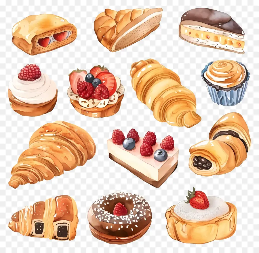 Doces，Sobremesas PNG