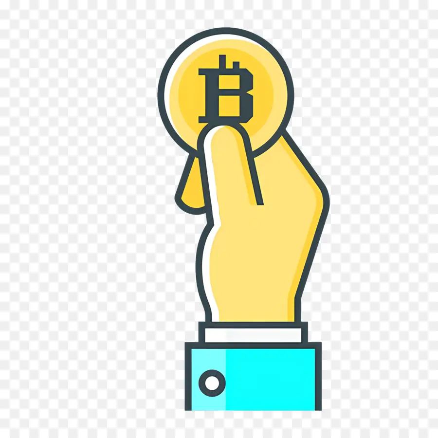 Bitcoin，Moeda Digital PNG