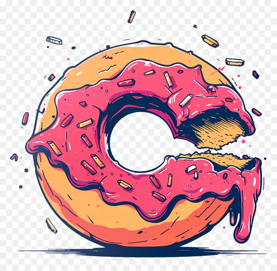 Rosquinha，Lanche PNG