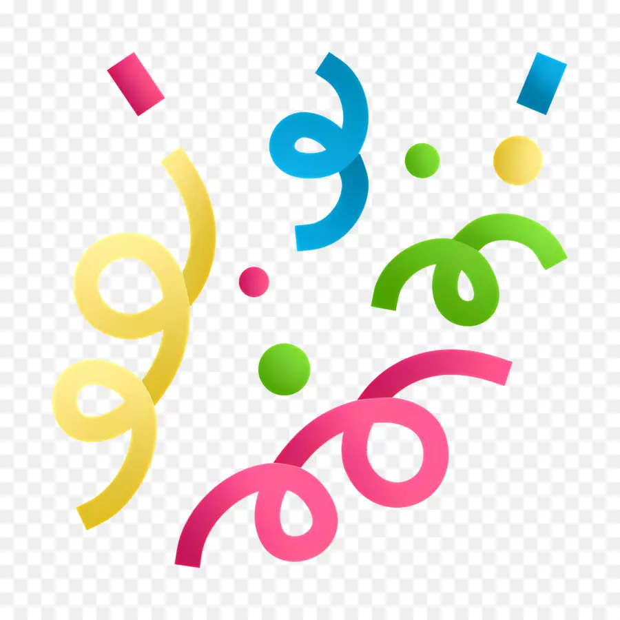 Aniversário De Confete，A Arte Abstrata PNG