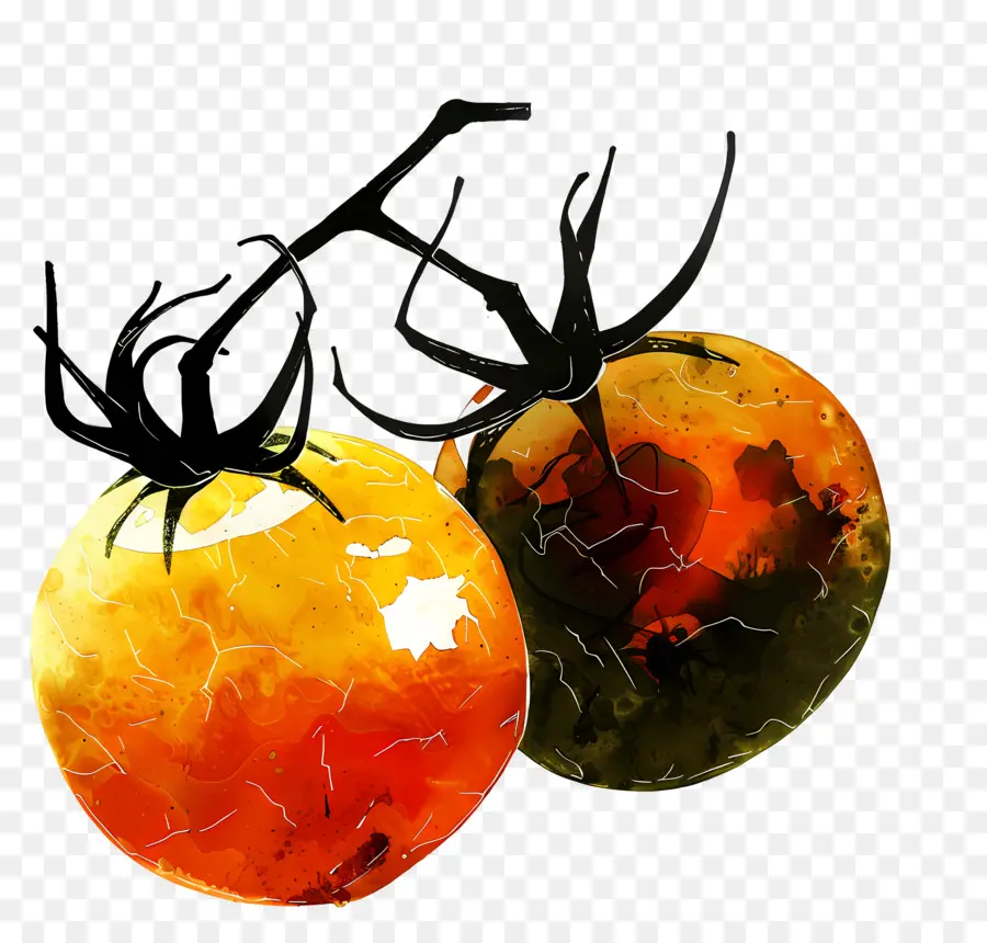 Tomates，Pintura PNG