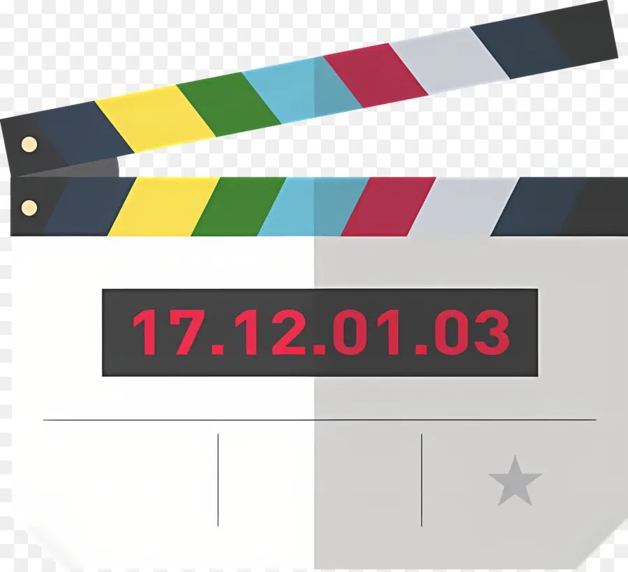 Clapperboard，Ripa De Madeira PNG