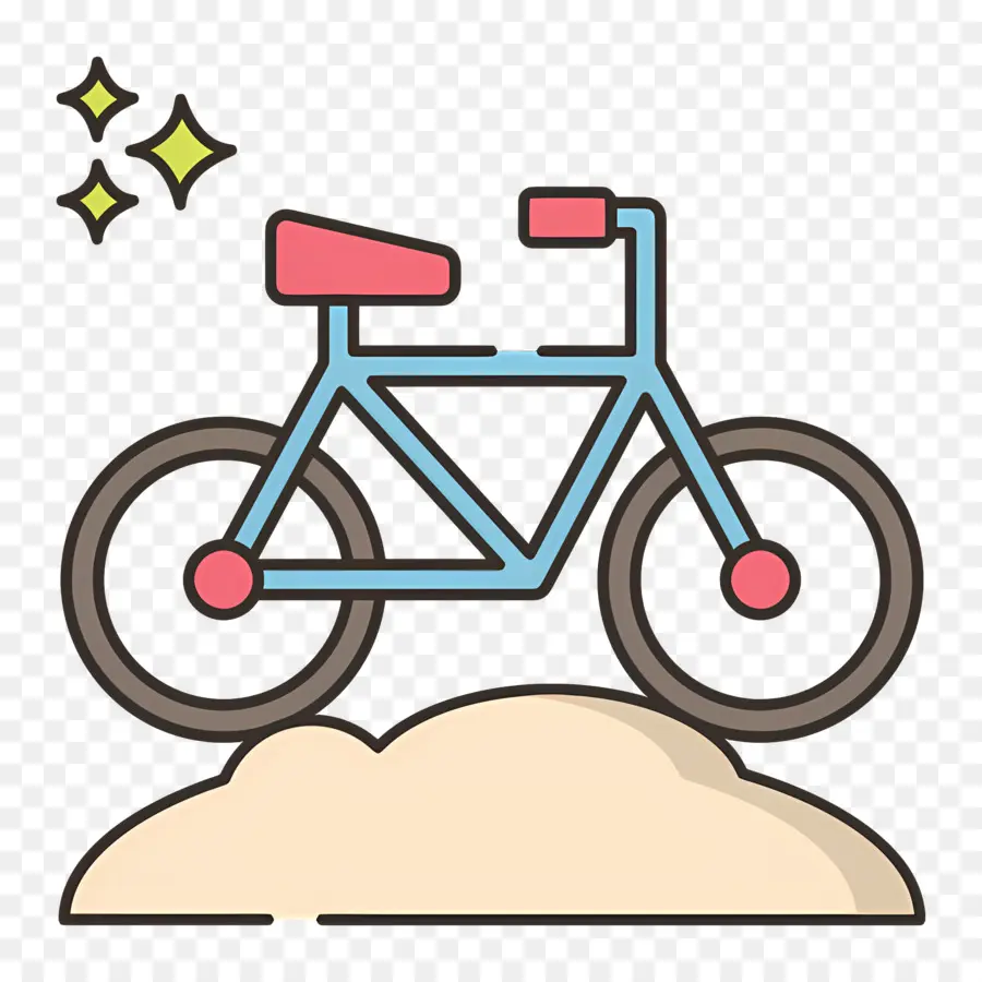 Bicicleta，Areia PNG