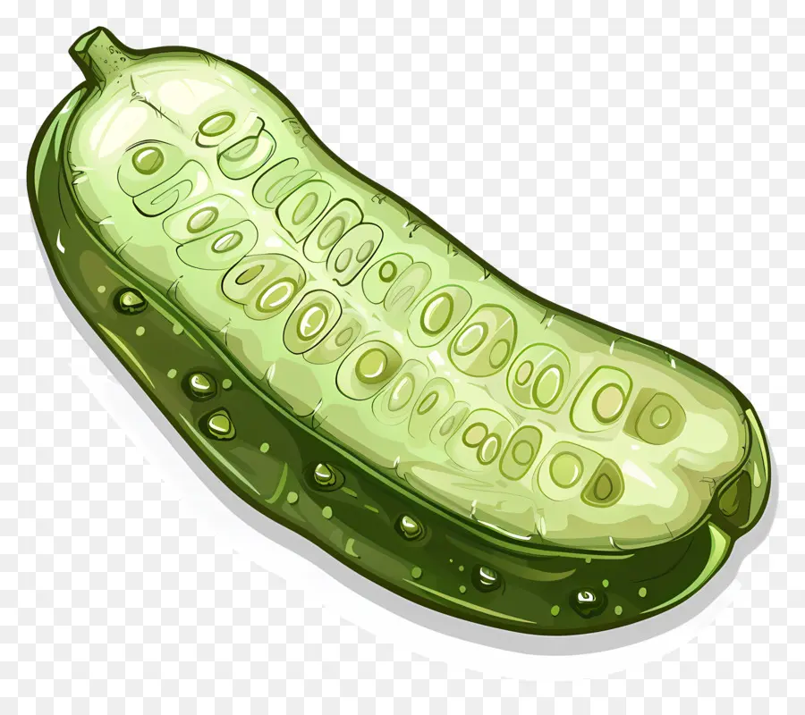 Picles Verdes，Pepino PNG