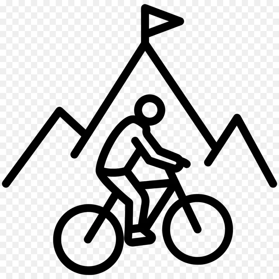 Bicicletas De Montanha，Ciclista PNG