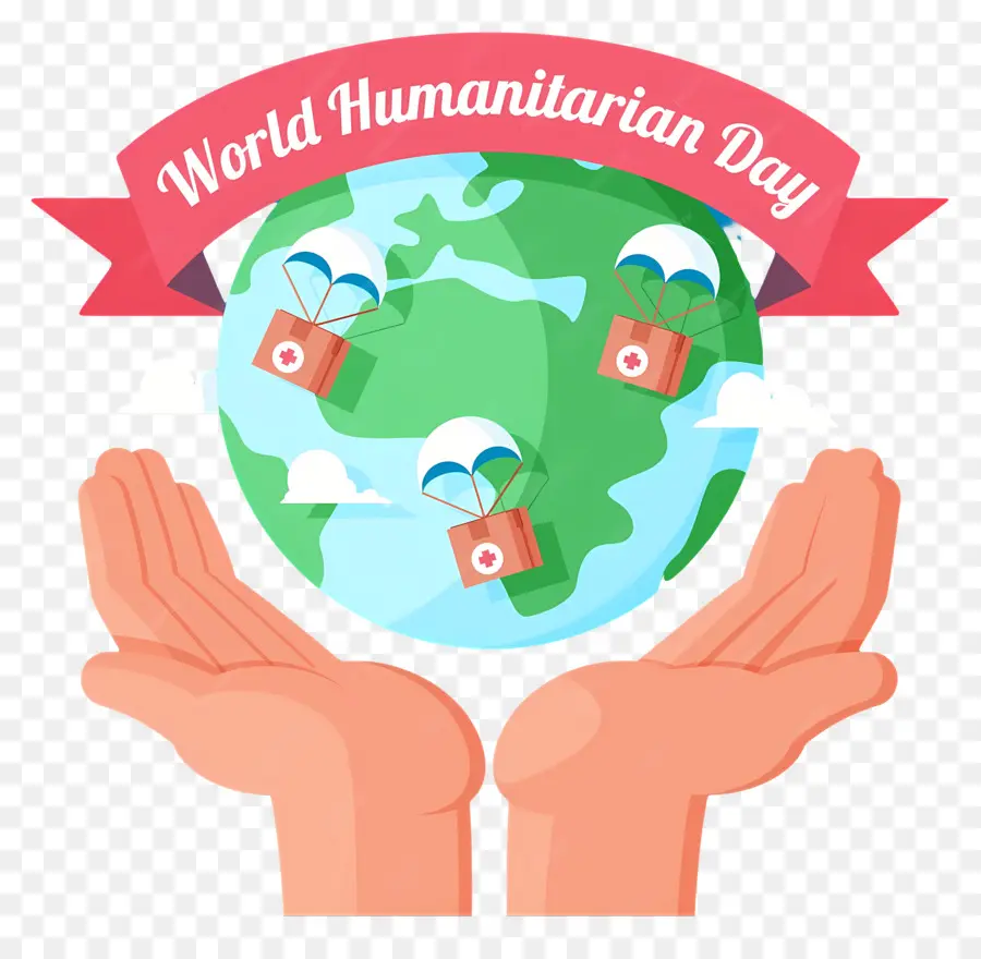 Dia Mundial Da Ação Humanitária，Ajudar Os Outros PNG