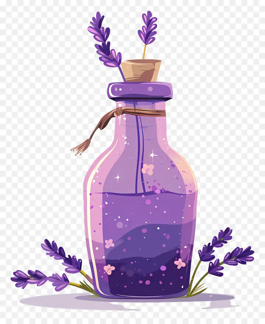 Frasco De Poção De Lavanda，Frasco Lavanda PNG