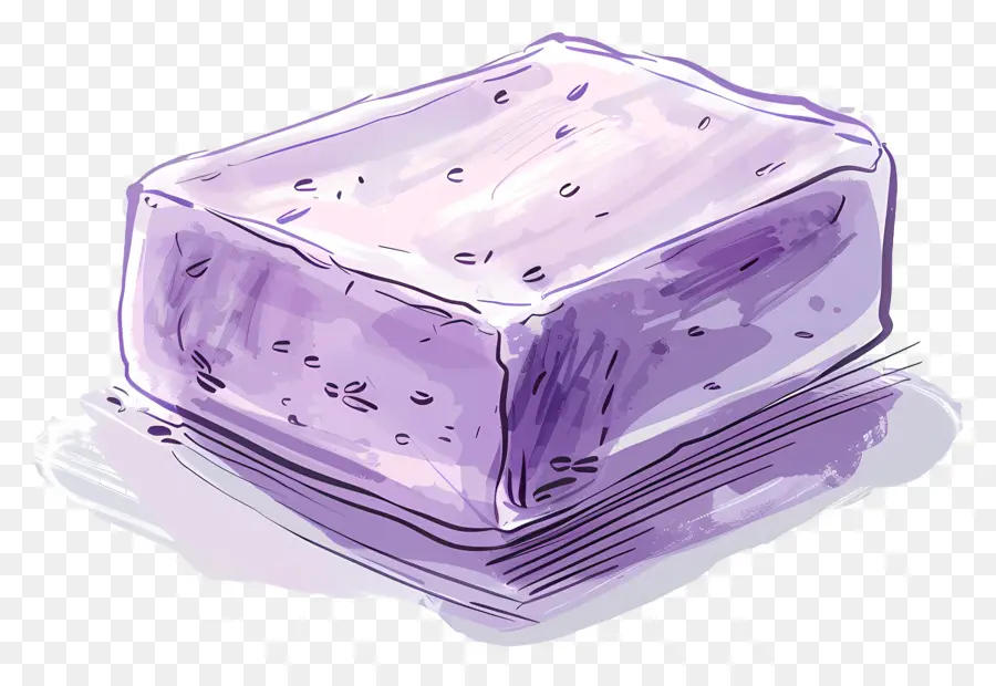 Sabão Roxo，Sabonete Artesanal PNG