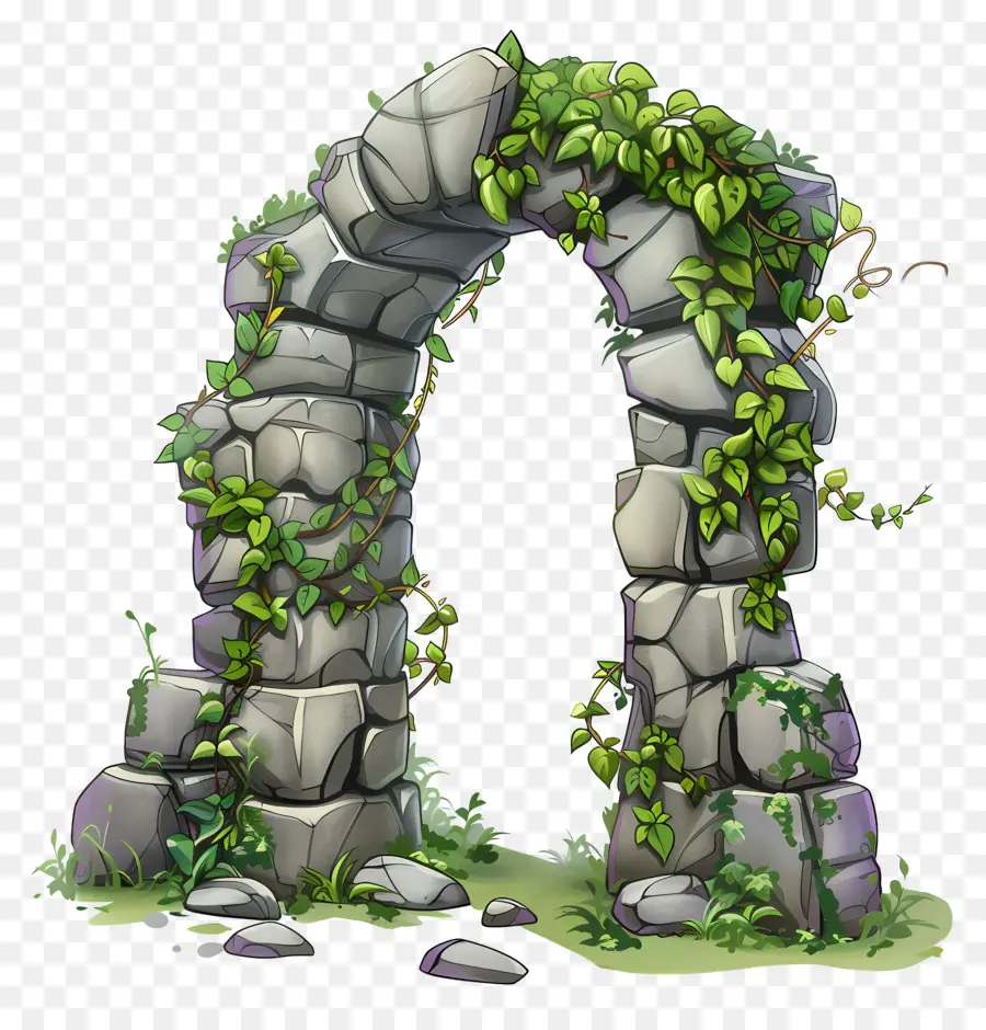 A Porta De Pedra，Arco De Pedra PNG