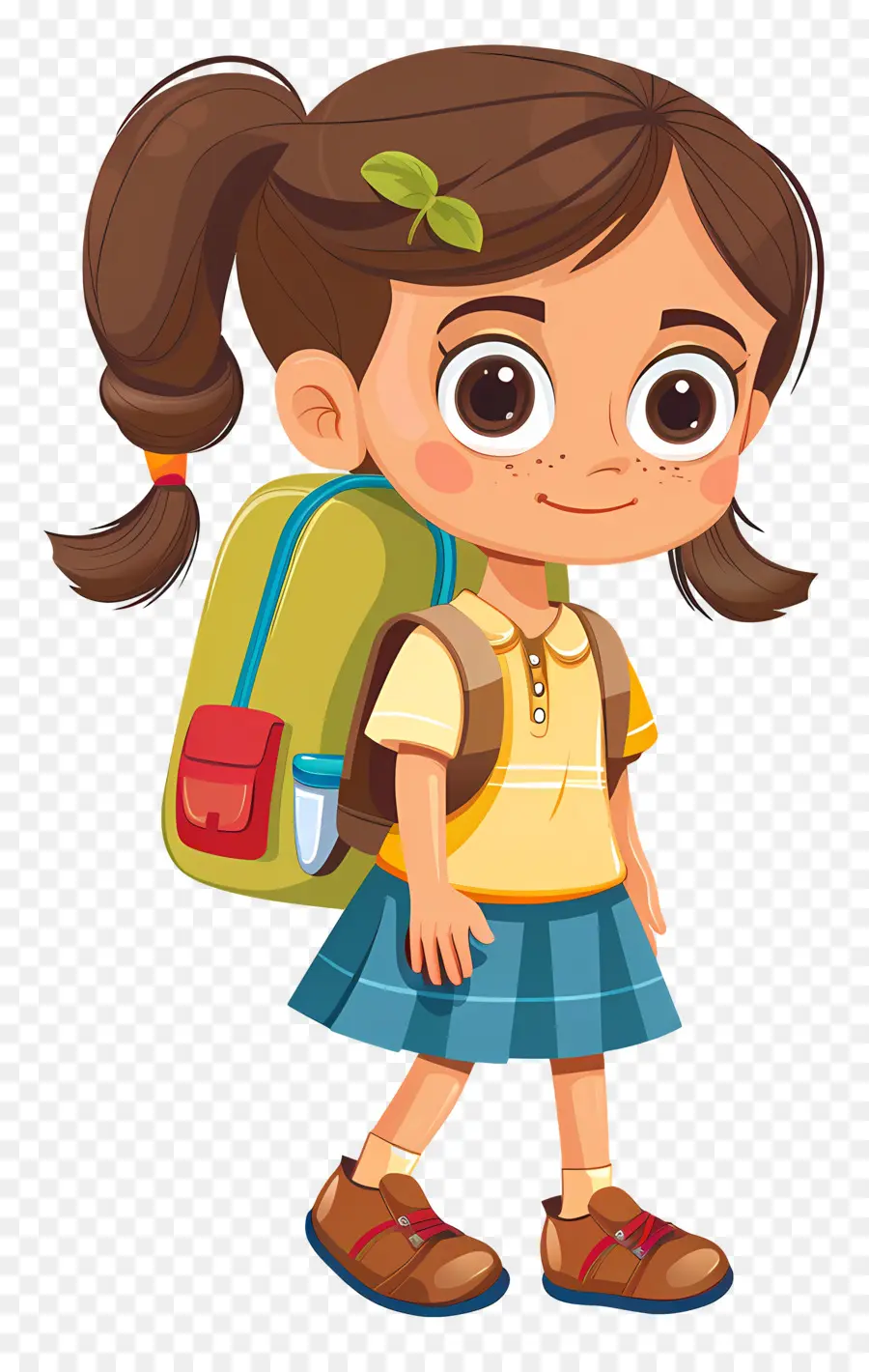 Cartoon，Schoolgirl PNG