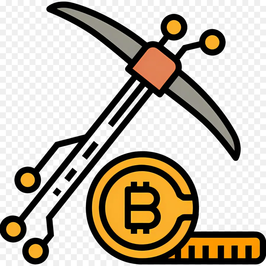 Bitcoin Mineiro，Código De Metal PNG