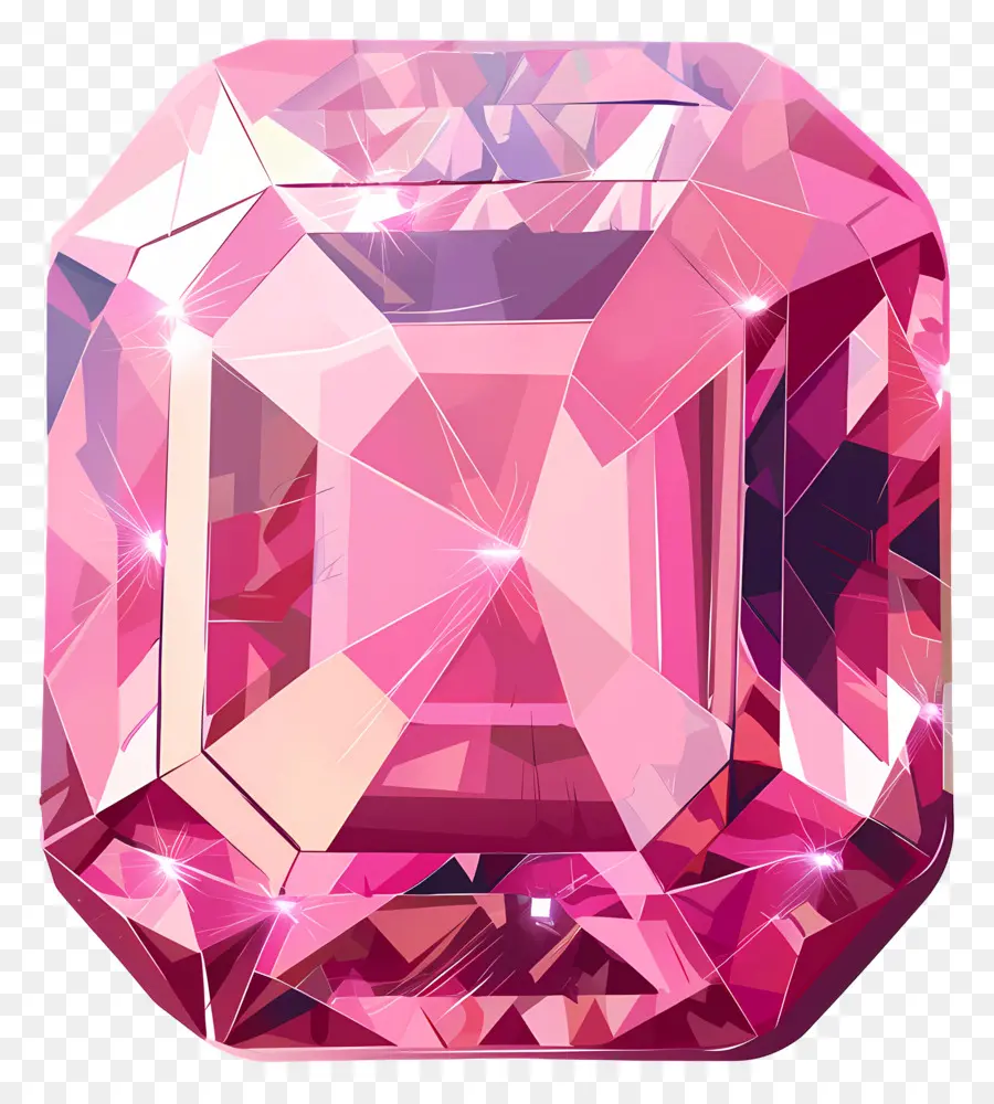 Cor De Rosa De Pedra Preciosa，Diamante Cor De Rosa PNG