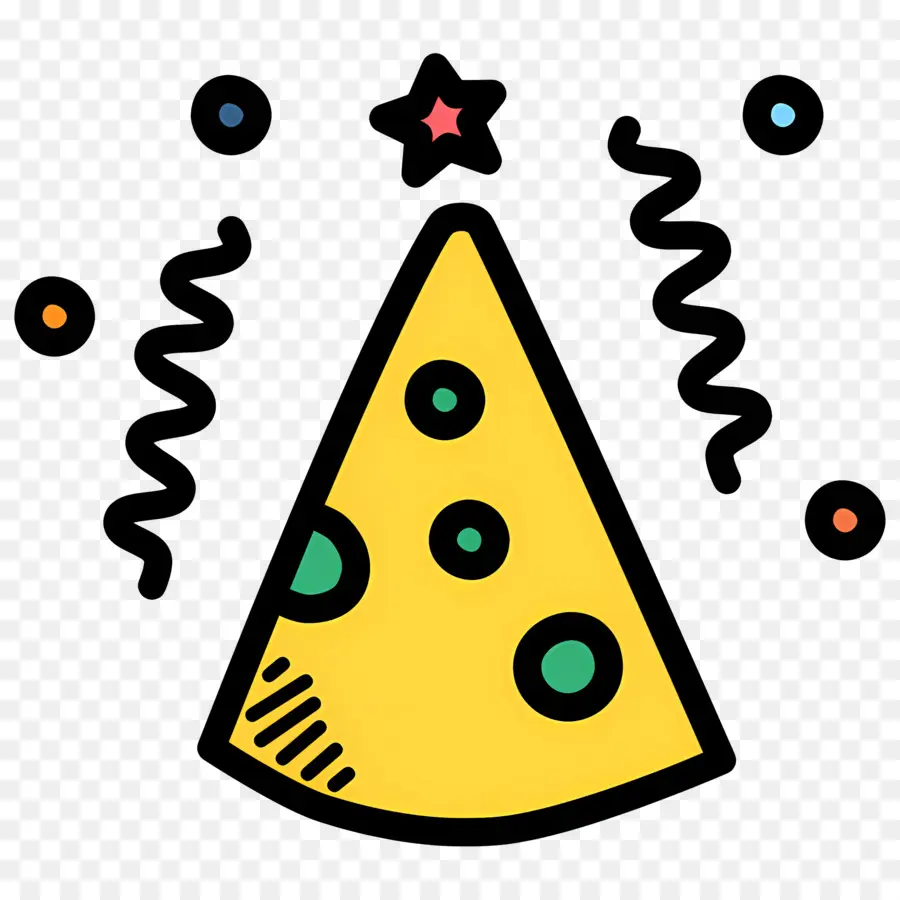 Cone De Aniversário，Queijo PNG