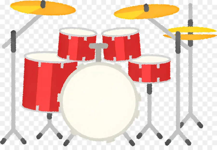 Música，Drum Set PNG