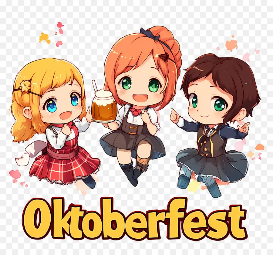 Oktoberfest，Personagens Da Oktoberfest PNG