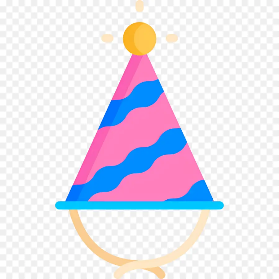 Cone De Aniversário，Chapéu De Aniversário PNG